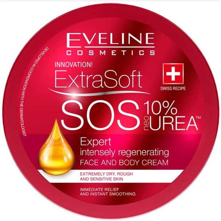 Eveline Extra Soft Sauce Intensive Regenerating Cream Is Face And Body 175Ml (175 ml, 24h Creme)