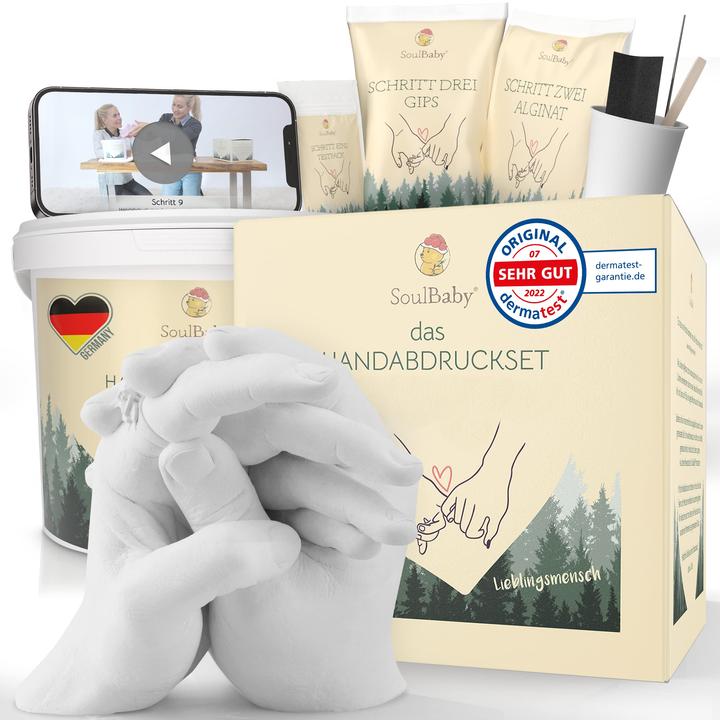 Produktbild SoulBaby 3D Handabdruck Set