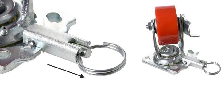 Actual product image Wagner System Heavy duty swivel castors