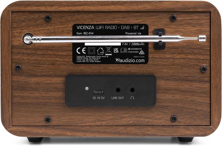 Image du produit Audizio Vicence (Webradio, DAB+ DAB, FM, Bluetooth, WiFi)