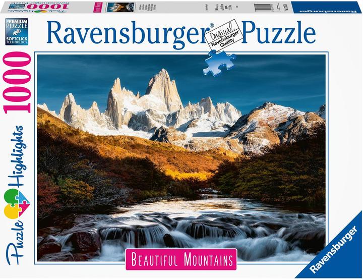 Actual product image Ravensburger Puzzle Monte Fitz Roy, Patagonia, 1000pcs. (1000 pieces)