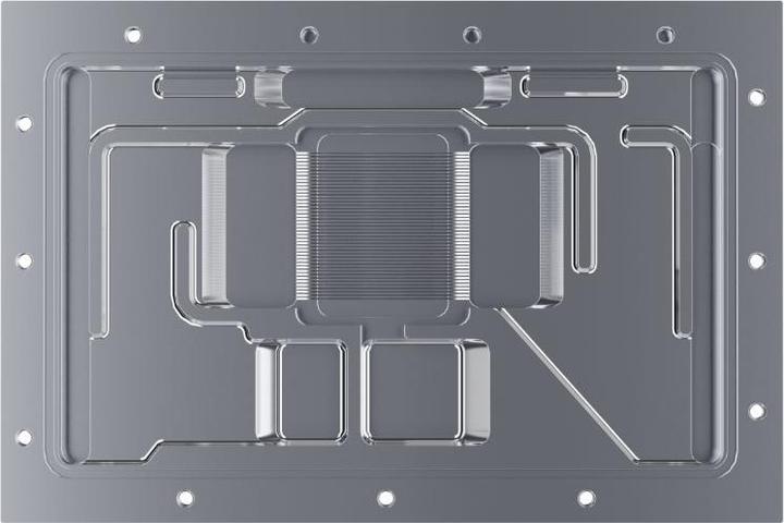 Produktbild Alphacool Eisblock Aurora Acryl RX 7900XTX/XT Taichi/Phantom mit Backplate
