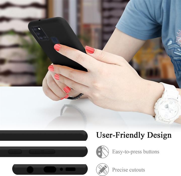 Actual product image Cadorabo TPU Liquid Silicone Case Cover (Samsung Galaxy A21s)