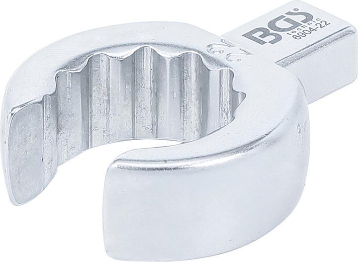 Produktbild BGS Einsteck-Ringschlüssel offen 22 mm Aufnahme 9 x 12 mm (22 mm)