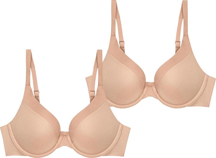 Produktbild Triumph Bügel-BH Body Make-up Soft Touch (75 A, 2er Pack)