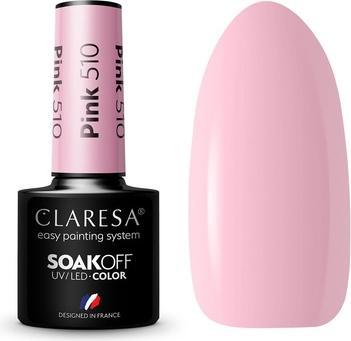Produktbild Claresa Soak Off Uv/Led Pink Gel English 510 5G (5 ml)