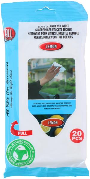 Immagine prodotto All Ride Glasreiniger Feuchttücher (20 pz.)