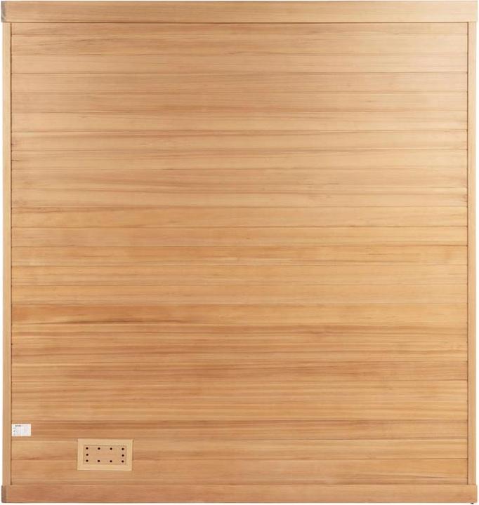 Actual product image Home Deluxe Indoor sauna CASHEIM BIG XL - 200 x 200 cm for 6 persons - Traditional sauna with artificial stone