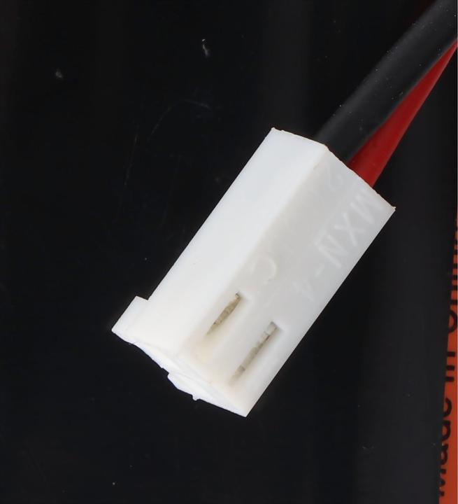 Image du produit XCell Batterie pour lampe de secours NiMH 4.8V 3700mAh L2x2 4/3A avec câble 100mm et prise remplace (1 pcs, 3700 mAh, Batterie)