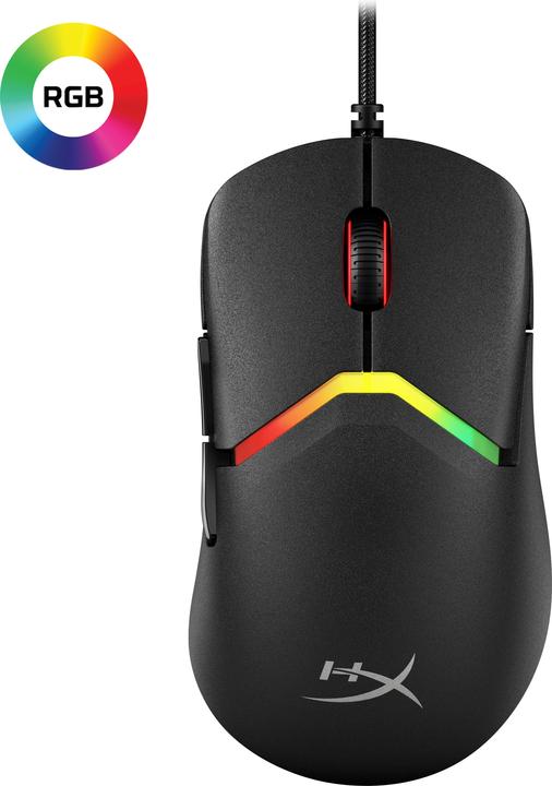 HP HyperX Pulsefire Saga Gaming Mouse (Black) (Cablato)