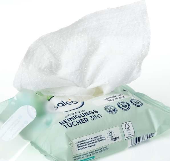 Produktbild dm Balea Erfrischend 3in1 (Reinigungstücher)