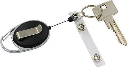 Actual product image Wedo Belt clip with extendable nylon cord