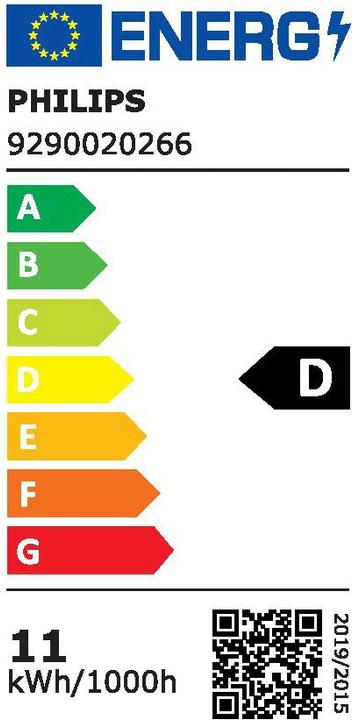 Energy Label Philips white (E27, 10.50 W, 1521 lm, 1 x, D)