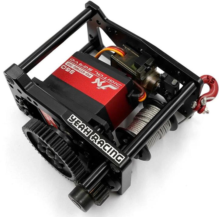 Image du produit Yeah Racing Treuil de modélisme avec embrayage, pour servos, en kit