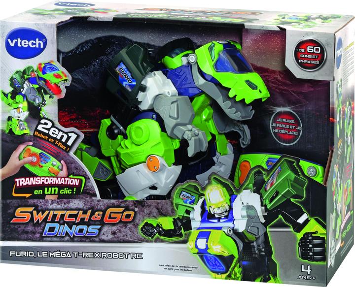 Actual product image VTech Switch & Go Dinos - Furio, méga T-Rex robot RC