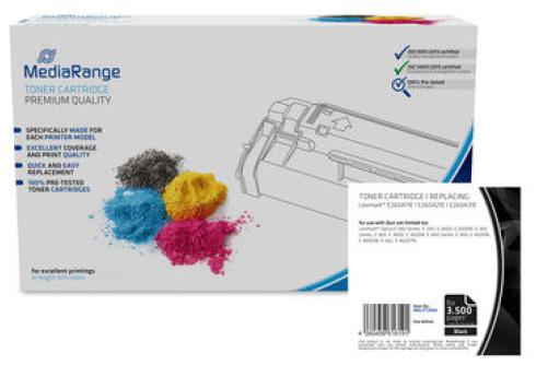 Actual product image MediaRange Toner Lexmark for E260A11E/E260A21E/E260A31E bw