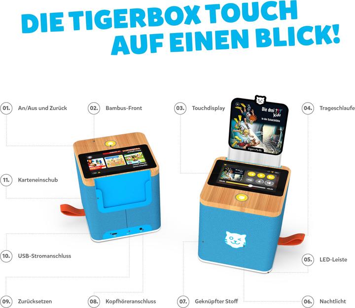 Actual product image Tigermedia Tigerbox Touch Swiss Edition (Swiss German, German)