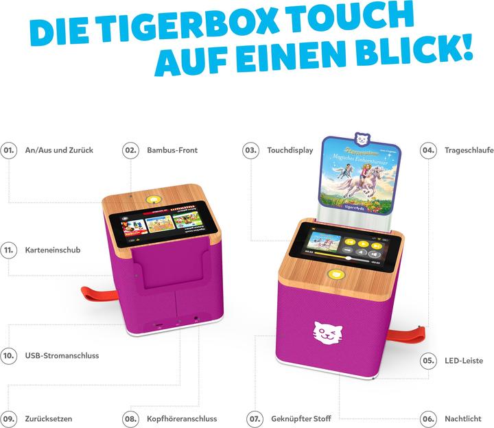 Produktbild Tigermedia Tigerbox Touch Swiss Edition (Deutsch, Schweizerdeutsch)