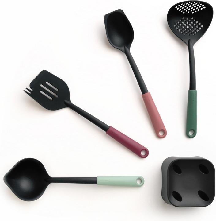 Actual product image Brabantia Kitchen utensil set plus stand