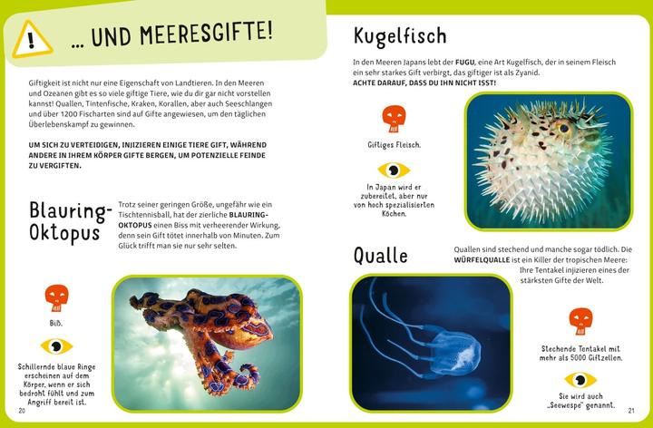 Actual product image National Geographic Die tödlichsten Tiere. Ein aufregendes Count-Down der gefährlichsten Tiere (Top Ten) (German, Cristina Banfi, Massimo Miato, 2024)