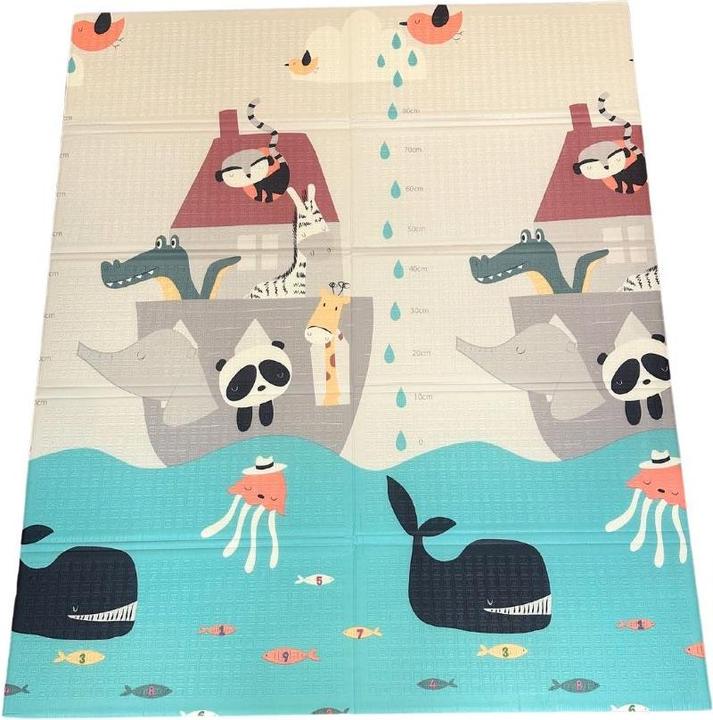 Image du produit Milkii tapis de jeu pliable ABC, 150 x 180 cm (150 x 180 cm)