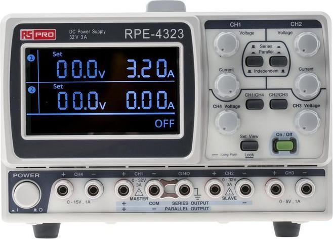Produktbild Rs Pro 4 channels,212W linear DC power supply