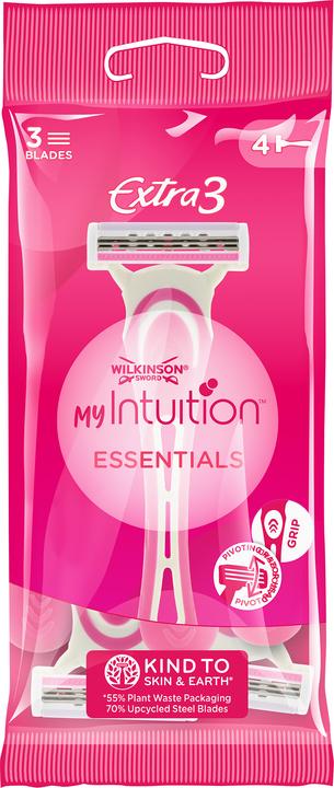 Produktbild Wilkinson Extra 3 Essential Colour Mix Razors For Women 3Pcs.