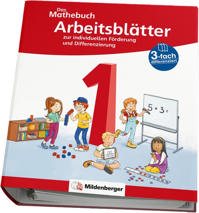 Image du produit Das Mathebuch 1 Neubearbeitung – Arbeitsblätter zur individuellen Förderung und Differenzierung (Allemand, Myriam Kolbe, Cathrin Höfling, Ulrike Hufschmidt, Julia Michalke, Sébastien Dr. Walter, 2022)