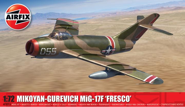 Actual product image Airfix Mikoyan-Gurevich MiG-17F Fresco