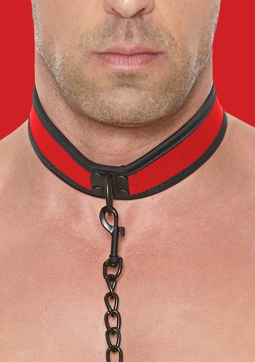Actual product image Ouch! Neoprene Collar With Leash