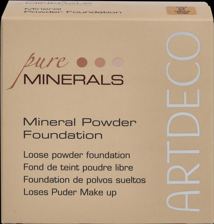 Image du produit Artdeco Fond de teint poudre minérale (02 Natural Beige)