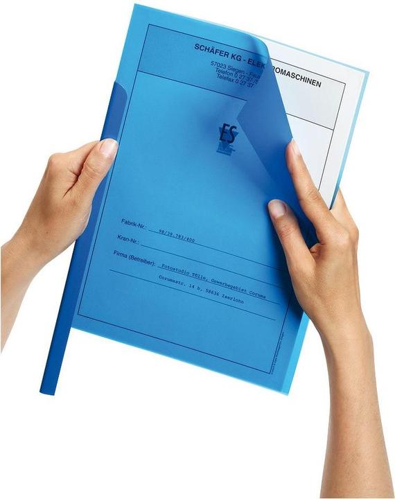 Immagine prodotto Durable Coperture delle guide di bloccaggio (A4, 50 x)