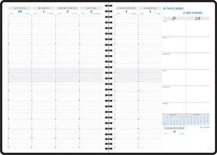 Produktbild Exacompta Tageskalender "Konsultation W" 2023, grau (Französisch)