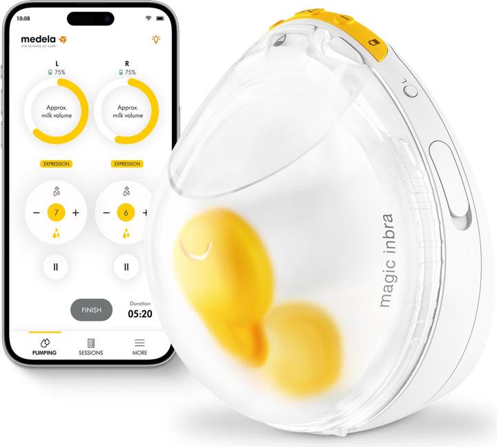Medela Magic InBra - tragbare Einzelmilchpumpe