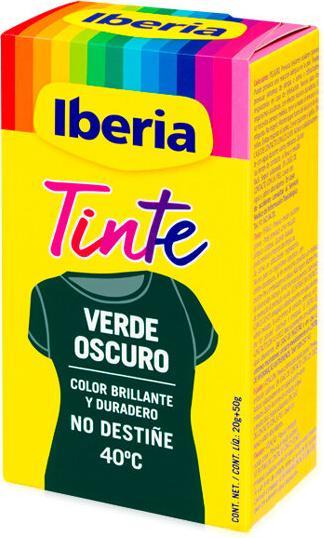 Actual product image Iberia Garment Dye - Dark Green (1227285, Ink Ropa No Destiñe 40 Verde Oscuro)