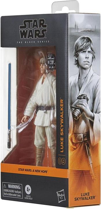 Image du produit Hasbro Star Wars Episode IV Black Series Figurine Luke Skywalker 15 cm