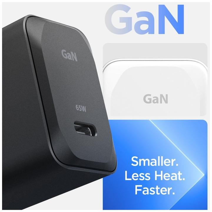 Image du produit Spigen Chargeur ArcStation Pro + câble USB-C 65 W - Noir (65 W)