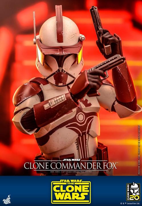 Produktbild Hot Toys Star Wars: The Clone Wars figurine 1/6 Clone Commander Fox 30 cm