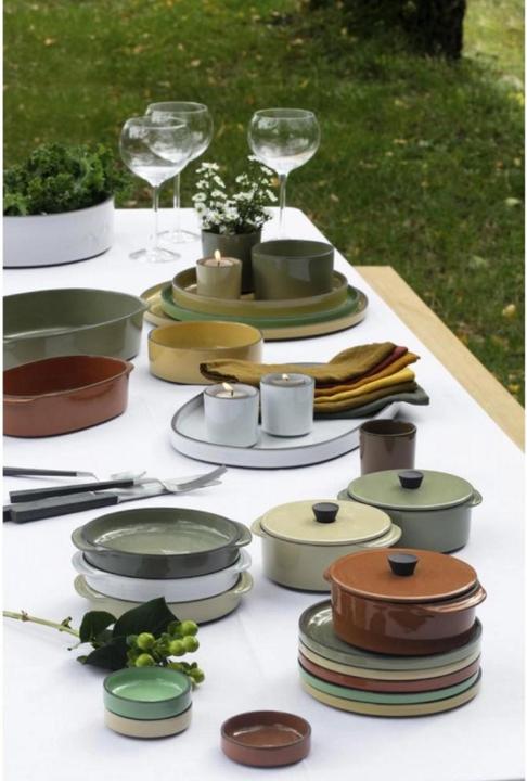 Actual product image Revol Caractere Casserole With Lid 25cl kumu. white