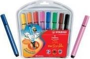 Produktbild STABILO Trio Scribbi Gefederter Dreikant-Filzstift (Mehrfarbig, 8 x)