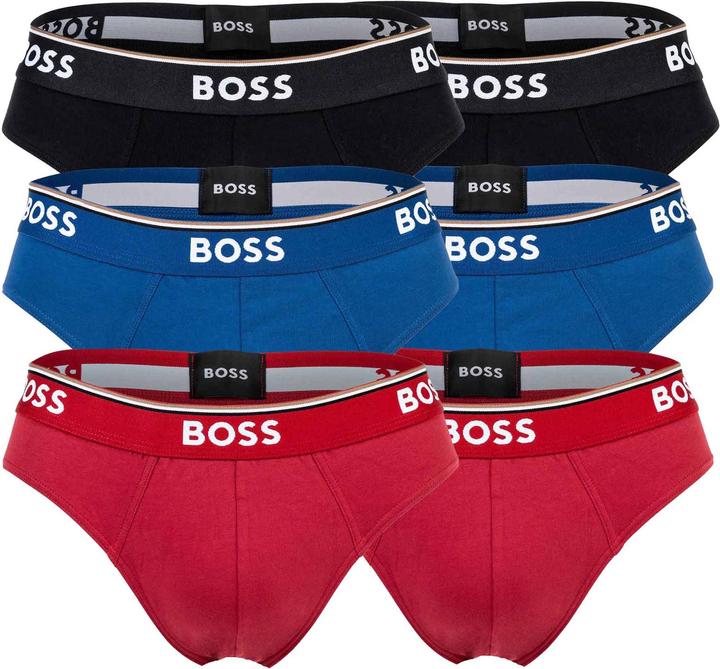 Blue, Red, Black