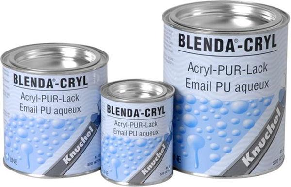 Actual product image Knuchel Acrylic varnish Blenda-Cryl (Deep black, 0.38 l)