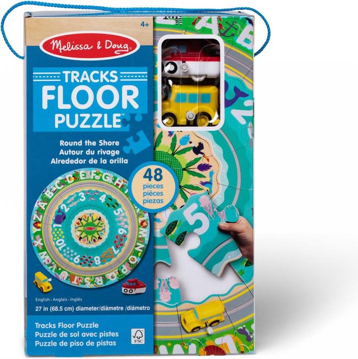 Produktbild Melissa & Doug Round the Shore Tracks (31008) (48 Teile)