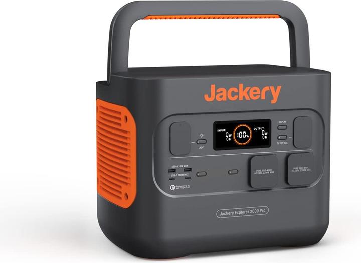 Produktbild Jackery Explorer 2000 Pro (2160 Wh, 19.50 kg)