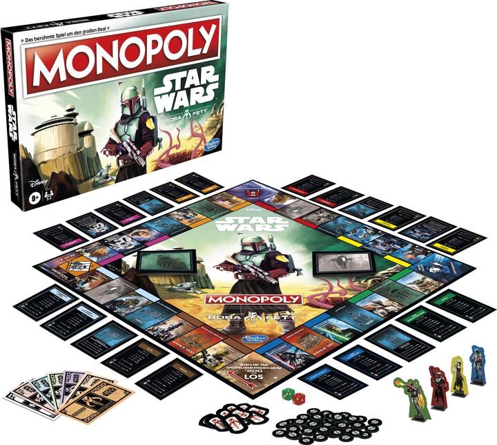 Image du produit Monopoly Star Wars Boba Fett Edition Jeu de société pour enfants à partir de 8 ans (Anglais)