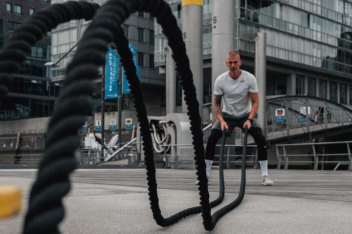 Produktbild Sportplus Battle Rope Trainingsseil fürs Kraft- und Ausdauertraining