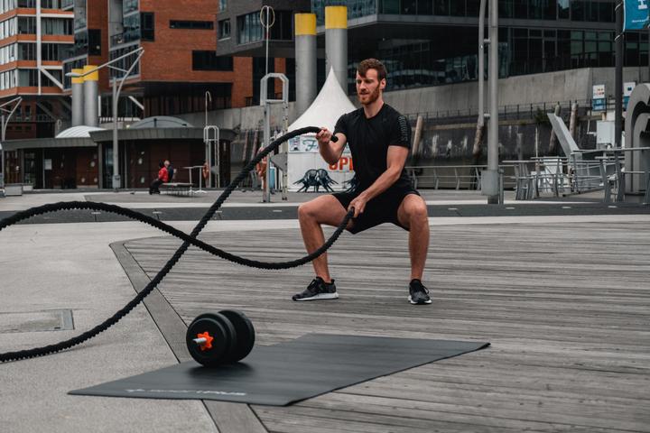 Produktbild Sportplus Battle Rope Trainingsseil fürs Kraft- und Ausdauertraining