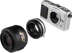 Produktbild Kipon Tilt Adapter Nikon F Objektiv an MFT Kamera