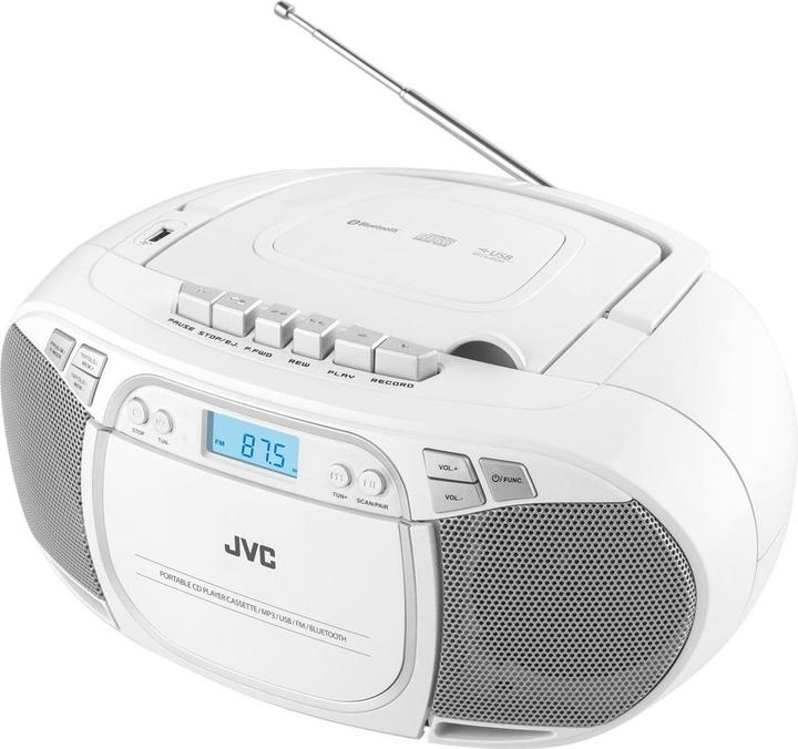 Produktbild JVC RC-E451W CD player Portable CD player White (UKW, Bluetooth)