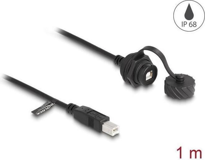 Immagine prodotto Delock Cavo da spina RJ45 a presa RJ45 per l'installazione con verse (F/UTP, CAT5e, 0.25 m)